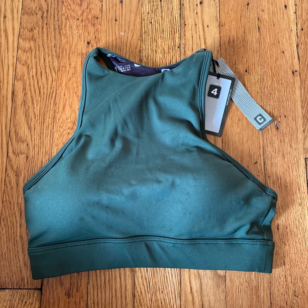 Chestee Squad padded sports bra, size 4 NWT